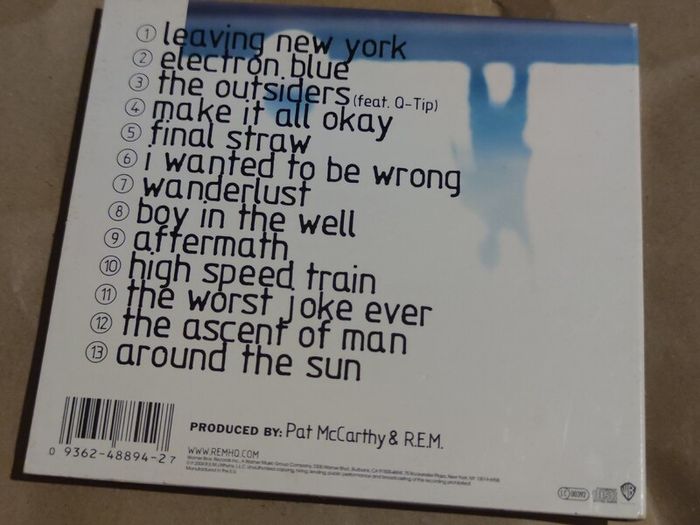 REM - Around The Sun Cd