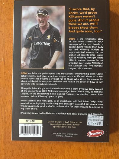 Brian Cody Autobiography