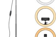 FREE SHIPPING Ring Light 10" with 67" Extended Tripod Stand &amp; Phone Holder for YouTube Video, Camera Led Ring Light for Streaming, Makeup, Selfie Photography Compatible with iPhone Android