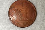 Irish One Penny 1967 Coin Collectable