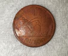 Irish One Penny 1967 Coin Collectable