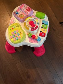 VTech Baby Play & Learn Activity Table Pink