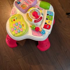 VTech Baby Play & Learn Activity Table Pink