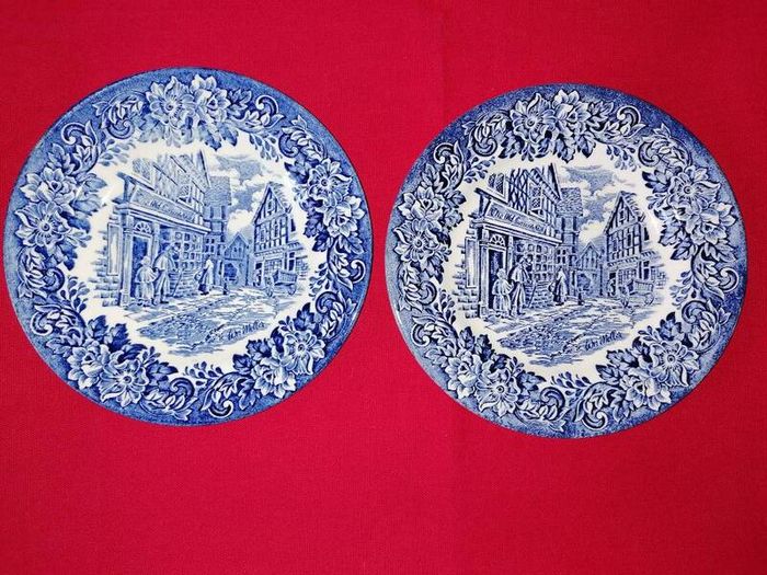 Vintage English Ironstone Tableware Dickens' "The Old Curiosity Shop"