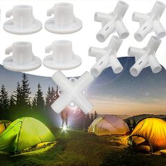 Gazebo Connectors,9PCS Gazebo Replacement Spare Parts, Gazebo Spare Parts Feet Corner Center Connector Spare Parts for 3x3M Gazebo Awning Tent 19/25MM Gazebo Spares Parts Connector