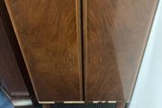 Vintage radio walnut cabinet