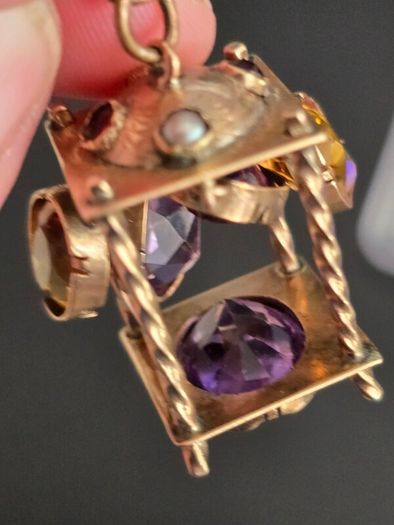 Gold Victorian Pendant