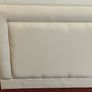 Neutral-coloured padded headboard Image 2