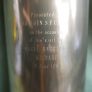 Vintage Large British 105mm Trench Art Engraved Brass Artillery Shell Case 1979 Image 5