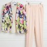 Basler ladies 3 piece suit chic soft peach designer wedding event Image 3