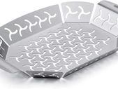 Premium Grill Basket 26.9 x 18.7 x 2.8 cm, Vegetable Basket