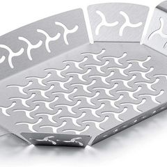 Premium Grill Basket 26.9 x 18.7 x 2.8 cm, Vegetable Basket