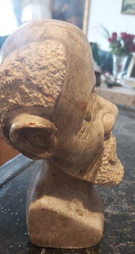 Vintage Zimbabwe shona stone statue