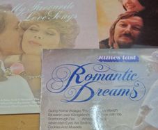 James Last romantic collection of 3 lp vinyls