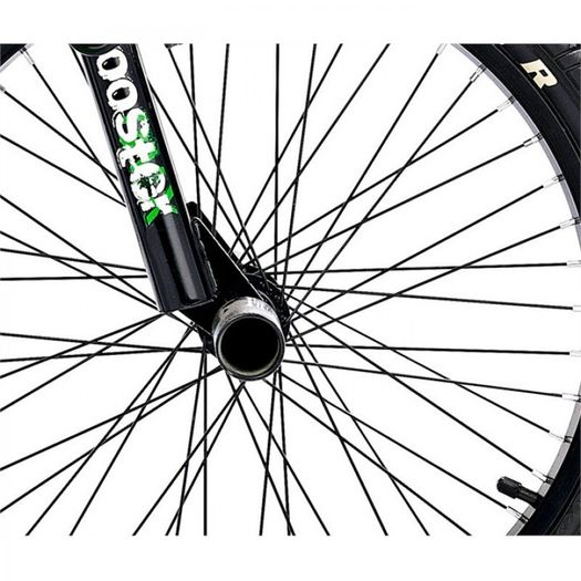 11" Rooster BIG DADDY, 20" Spoked Wheel, Neon Green/Black