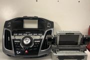 2014 Mk3 Ford Focus Radio Cd Player Unit  With Screen And Controls Sony A2l11b3s