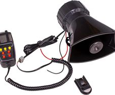 Car Loud Horn siren speaker 12V 115DB 7 Tone Sound Car Siren Vehicle Horn With Mic PA Speaker System