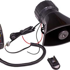Car Loud Horn siren speaker 12V 115DB 7 Tone Sound Car Siren Vehicle Horn With Mic PA Speaker System