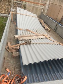 25ft round roof sheets