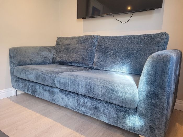Teal Blue Sofa Set