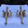 A Pair of Antique Solid Brass Desk Canons(5.4kgs) Image 3