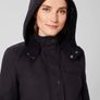 Hobbs Waxed Navy Coat Image 6