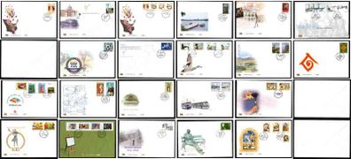 Collection 2004 Ireland Commemorative Stamps An Post First Day Cover (FDC). Collection of 21 covers.