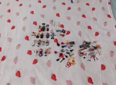 Lego mini figures and accessories