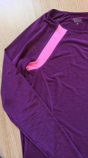 Sport Burgundy Top  Size 10