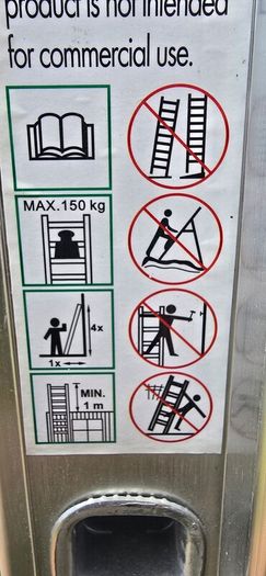 4m Powerfix Profi Ladder