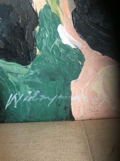 Irish Rugby Painting on canvas