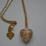 Murano glass heart pendant, Valentine's Day Jewellery, Necklace, Gift Image 4
