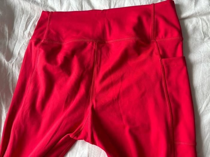 Black and red adidas leggings