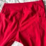 Black and red adidas leggings Image 3