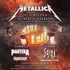 Metallica Dublin