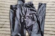 Glamorous Black / Grey Shiny Leggings
