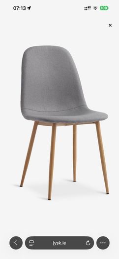 8 Dining Chairs - Jysk Jonstrup