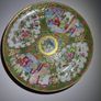 Set of 3 Antique 19th C. Chinese Export Rose Medallion Plates Image 9