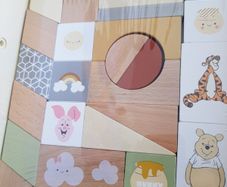 New walker Winne the Pooh and 28 blocks reduced 25 no screws for handle