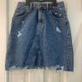 Denim mini skirt. Size XS Image 2