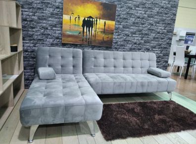 Large Corner Sofa Bed (grey) 240 Cm