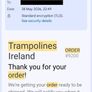 Springfree 13ft x 8ft Oval Trampoline (O92) - only 4 months old. As good as new Image 6