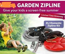 Garden Zipline