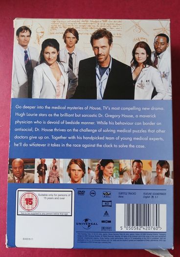 Season One House M.D. DVD Box set