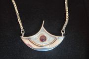 Silver &amp; Gold Pendant