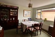 Hand carved Mahogany dinning table with 6 chairs
