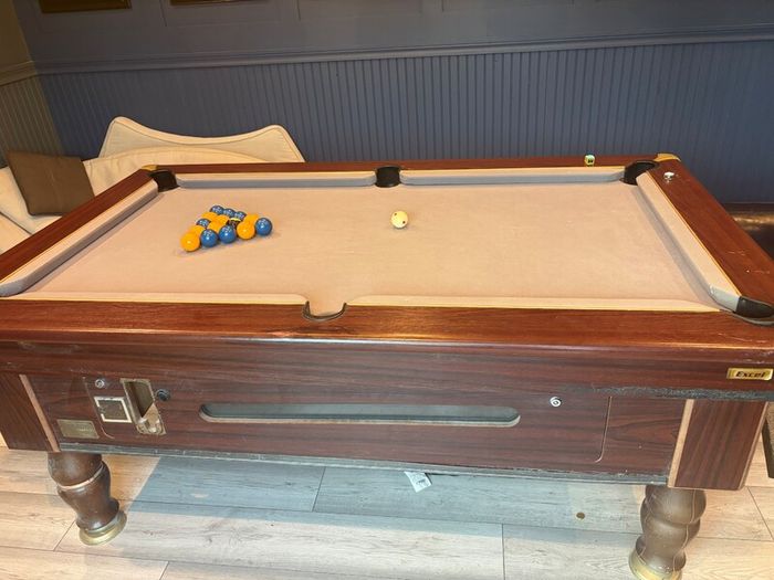 6 by 3ft Slate bed pool table