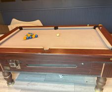 6 by 3ft Slate bed pool table
