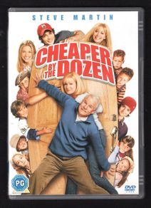 Cheaper By The Dozen DVD Movie. Staring Steve Martin & Bonnie Hunt