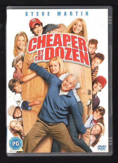 Cheaper By The Dozen DVD Movie. Staring Steve Martin & Bonnie Hunt
